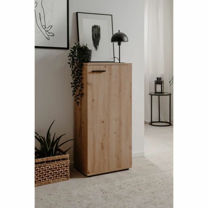 BigBuy Home Meuble à chaussures SATOS Chêne artisan