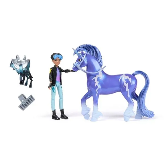 Spin Master Unicorn Academy - Licorne Storm et Poupée Rory
