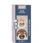 BIBS Sucette bébé Blush Woodchuck avec embout rond phosphorescent, pack de 2, Taille 2