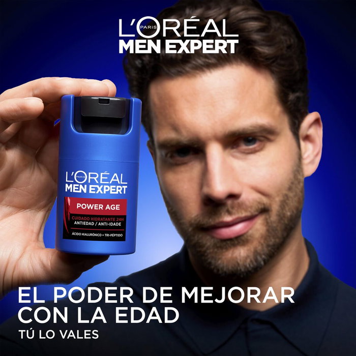 L'Oréal Paris Men Expert Étui de Puissance Expert 3 Pièces avec Sérum Power Age et Crème Hydratante