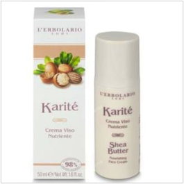 L'ERBOLARIO KARITE Crème nutritive pour le visage 50ml