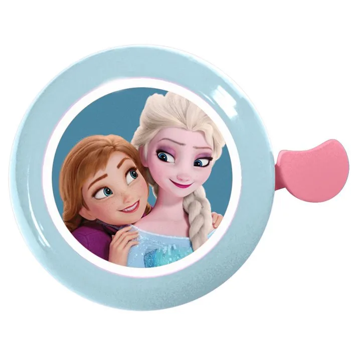 Disney Sonnette La Reine des Neiges - Tout type de guidon - Dès 3 ans - Fixation facile et son clair Disney Sonnette La Reine des Neiges - Tout type de guidon - Dès 3 ans - Fixation facile et son clair