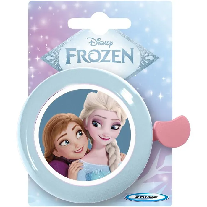 Disney Sonnette La Reine des Neiges - Tout type de guidon - Dès 3 ans - Fixation facile et son clair Disney Sonnette La Reine des Neiges - Tout type de guidon - Dès 3 ans - Fixation facile et son clair