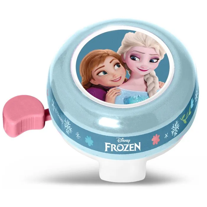Disney Sonnette La Reine des Neiges - Tout type de guidon - Dès 3 ans - Fixation facile et son clair Disney Sonnette La Reine des Neiges - Tout type de guidon - Dès 3 ans - Fixation facile et son clair
