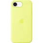 Apple Coque Silicone Neon Yellow pour iPhone 16e - Étui Compatible iPhone 16e