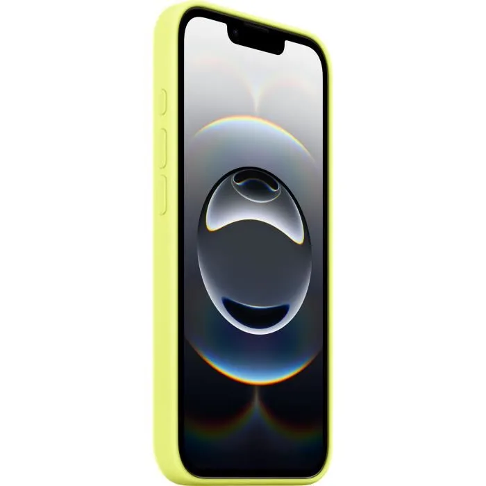 Apple Coque Silicone Neon Yellow pour iPhone 16e - Étui Compatible iPhone 16e Apple Coque Silicone Neon Yellow pour iPhone 16e - Étui Compatible iPhone 16e