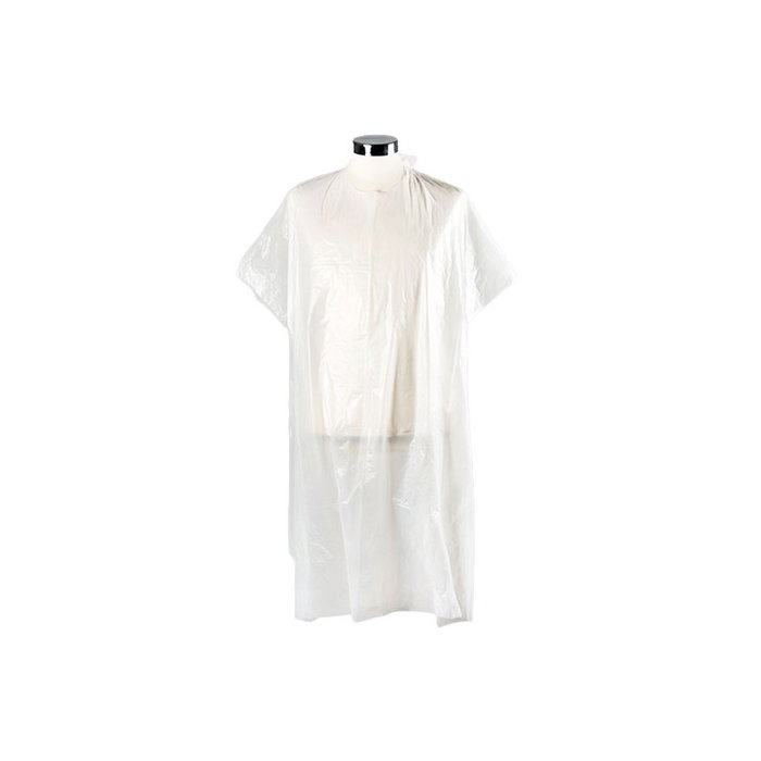 Bifull Cape de coupe jetable extralange blanche 98x136 cm Bifull Cape de coupe jetable extralange blanche 98x136 cm