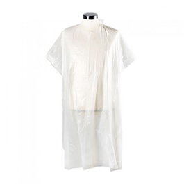 Bifull Cape de coupe jetable extralonge blanche 98x136 cm