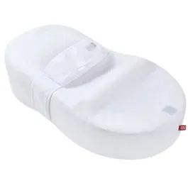 Red Castle Cocoonababy - Cocon ergonomique pour nouveau-nés, position semi-foetale, favorise le sommeil, lavable machine, de la naissance à 3 mois, couleur Blanc
