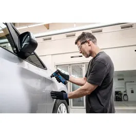 Bosch Professional Ponceuse vibrante 12V GSS 12V-32 - 32 mm, pour ponçage à sec et humide, travaux de carrosserie et réparation