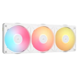 Corsair iCUE LINK RX360 II RGB White - Cadre unifié 360 mm, 3x 120 mm
