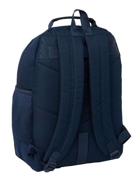 Safta Sac à dos double FC Barcelone avec renforts d'angle, adaptable sur chariot