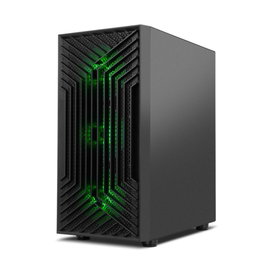 Nox Infinity Epsilon Boîtier PC Gaming Mini Tour Noir Ventilateurs ARGB 4x120mm Verre Trempé