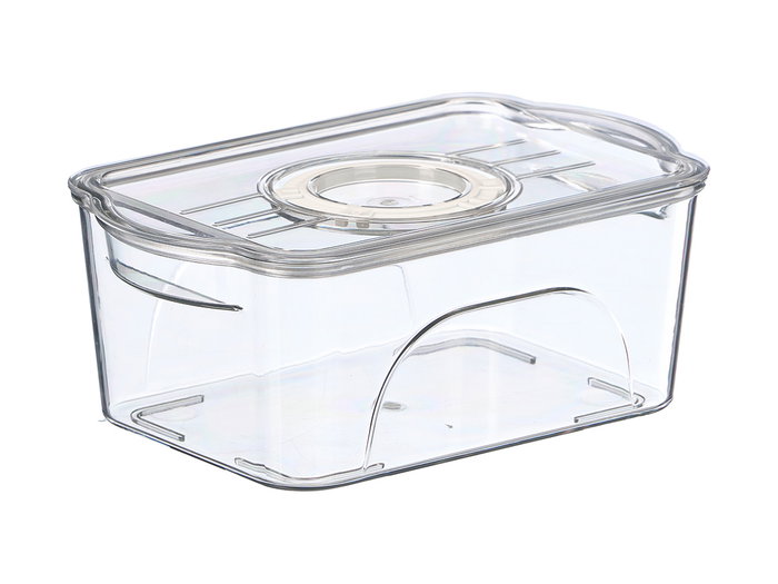 Kinvara Organisateur Réfrigérateur Couvercle Petit Blanc Transparent 21x8,5x13 cm Plastique PET PP (Set de 24) Kinvara Organisateur Réfrigérateur Couvercle Petit Blanc Transparent 21x8,5x13 cm Plastique PET PP (Set de 24)