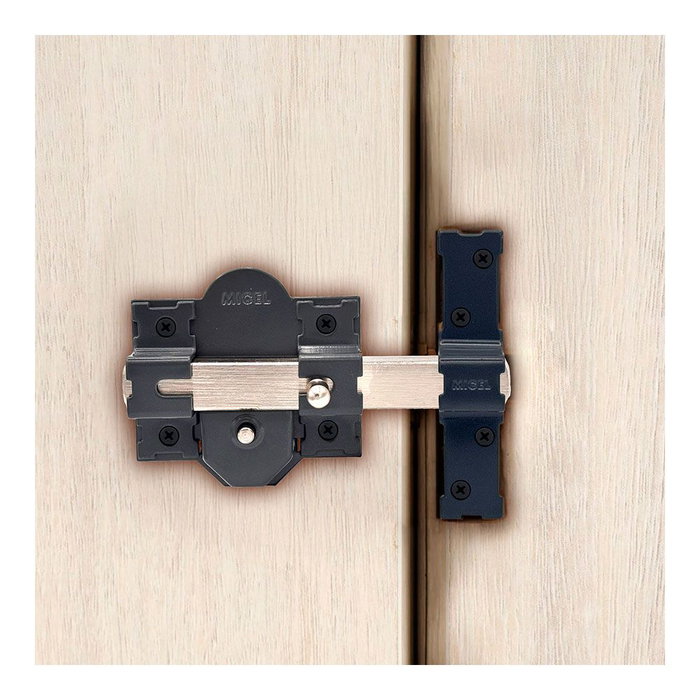 Serrure de sécurité Micel crr08 86b/50 Acier Gris 50 mm Recouvrir
