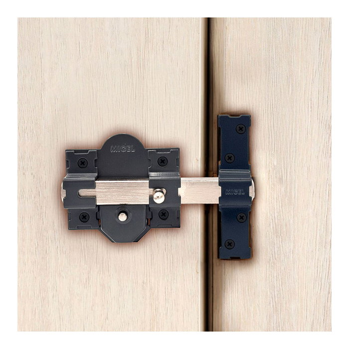 Serrure de sécurité Micel crr08 86b/50 Acier Gris 50 mm Recouvrir Serrure de sécurité Micel crr08 86b/50 Acier Gris 50 mm Recouvrir