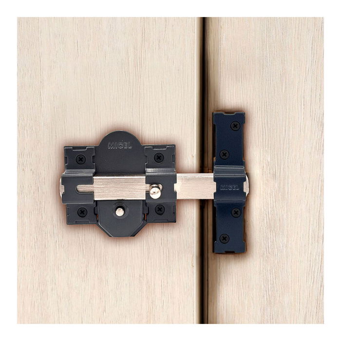 Serrure de sécurité Micel crr08 86b/50 Acier Gris 50 mm Recouvrir