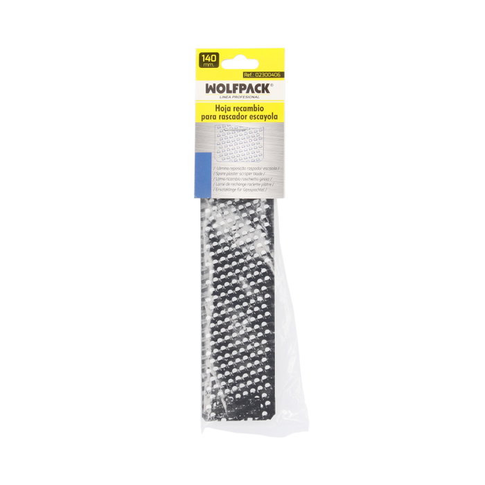 WOLFPACK LINEA PROFESIONAL Lame de rechange pour grattoir à plâtre 140 mm