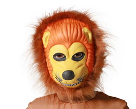 Atosa Masque de Lion Réaliste pour Enfants et Adultes
