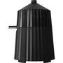 Alessi Plissé Extracteur de jus électrique noir