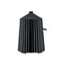 Alessi MDL07 B Exprimidor électrique Plissé noir - Exprimoir électrique pour agrumes de Michele De Lucchi, design d'intérieur