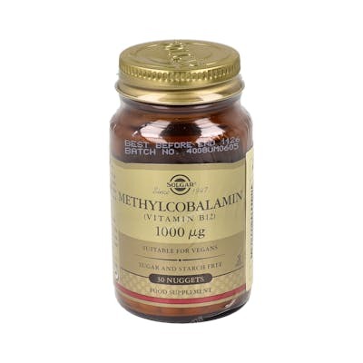 SOLGAR Méthylcobalamine Vitamine B12 1000 µg - 30 comprimés à croquer SOLGAR Méthylcobalamine Vitamine B12 1000 µg - 30 comprimés à croquer