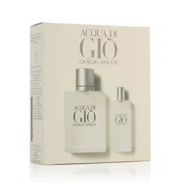 Giorgio Armani Coffret Acqua di Gio Eau De Toilette pour Homme 100 ml + 15 ml