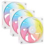 Corsair LX120R iCUE LINK RGB Kit de 3 ventilateurs 120mm blanc