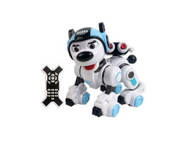 Crazon Robot Chien Télécommandé Éducatif Noir