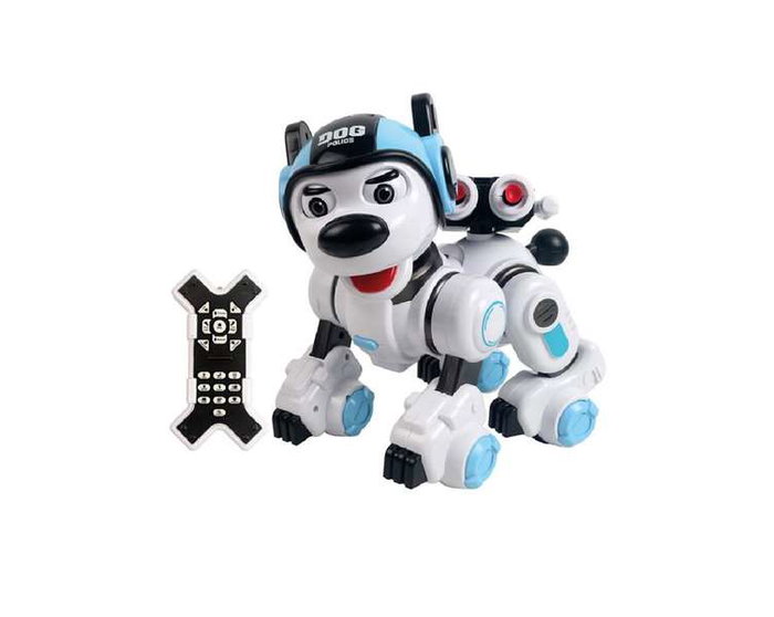 Crazon Robot Chien Télécommandé Éducatif Noir Crazon Robot Chien Télécommandé Éducatif Noir