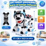 Crazon Robot Chien Télécommandé Éducatif Noir