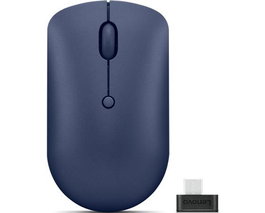 Lenovo Souris sans fil compacte USB-C 540 - Autonomie longue, connectivité stable, réglage DPI 2400, pour productivité nomade