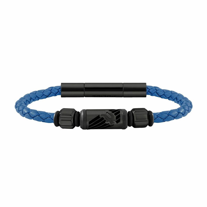 Police PJ26466BLN.02A Bracelet en cuir bleu Police PJ26466BLN.02A Bracelet en cuir bleu