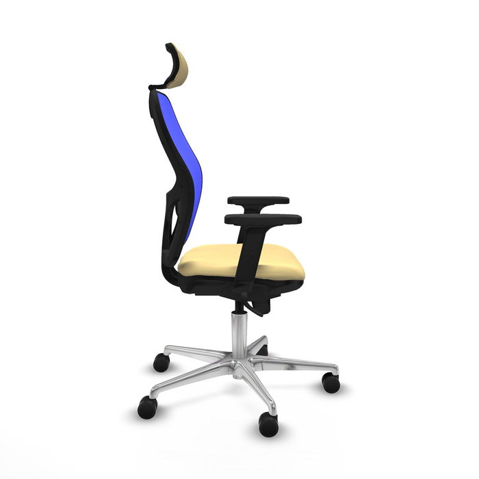 Piqueras y Crespo Chaise de Bureau avec Appui-tête Jorquera 2D086N2 Crème Piqueras y Crespo Chaise de Bureau avec Appui-tête Jorquera 2D086N2 Crème