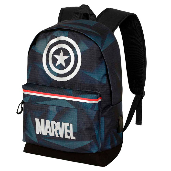 Karactermania Sac à dos Captain America Marvel 43 x 40 x 6 cm Capacité 27 L 1.1 kg