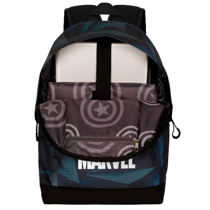 Karactermania Sac à dos Captain America Marvel 43 x 40 x 6 cm Capacité 27 L 1.1 kg