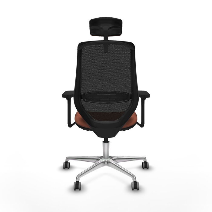 Chaise de Bureau avec Appui-tête Mardos traslack bali Piqueras y Crespo D086G2H Marron Noir