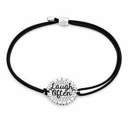 Alex And Ani Pulsera en Nylon Noir - A17KCLOS