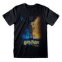 Harry Potter T-shirt à manches courtes Dobby Poster Noir Unisexe S