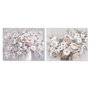 Home ESPRIT Toile Pin Toile 100 x 3,7 x 80 cm