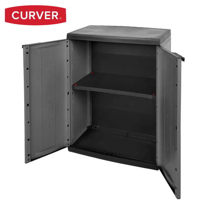 Armoire Curver Gris foncé Plastique 68 x 87 x 39 cm