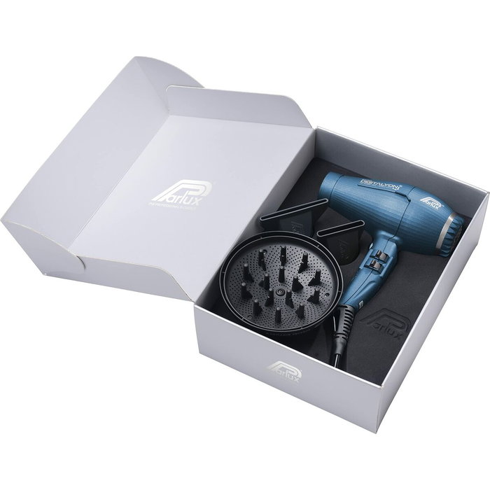 Parlux Digitalyon Bleu 2400 W avec Diffuseur et 2 Buses Parlux Digitalyon Bleu 2400 W avec Diffuseur et 2 Buses