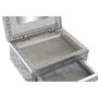 Boîte à bijoux Home ESPRIT Argenté Naturel Bois Aluminium 17,5 x 12,5 x 8,5 cm