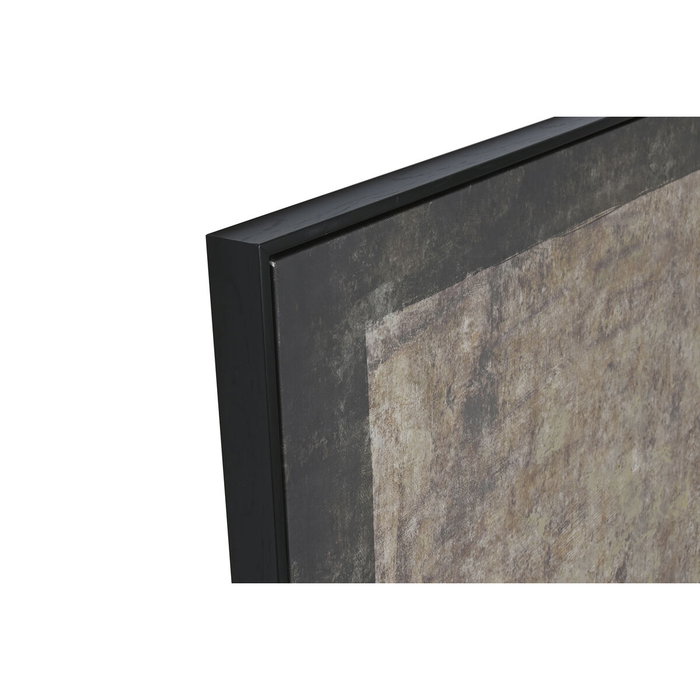 Toile Home ESPRIT Marron Noir Moderne Urbaine 100 x 4 x 140 cm (2 Unités)