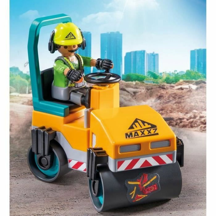PLAYMOBIL 71751 Construction de routes Action Heroes PLAYMOBIL 71751 Construction de routes Action Heroes