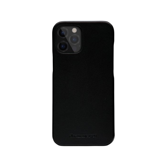 dbramante1928 Lynge Étui Portefeuille en Cuir Pleine Fleur pour iPhone 12 / 12 Pro 6.1 Pouces - Noir avec Support Détachable et Protection RFID