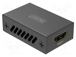 DIGITUS Répéteur HDMI 2.1 avec 2 socles HDMI et 1 socle USB C, noir