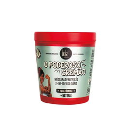 Lola From Rio - Le Poderoso Cremão - Masque capillaire nourrissant 230g - Redonne brillance et souplesse aux cheveux fragilisés - Apte Méthode Curly