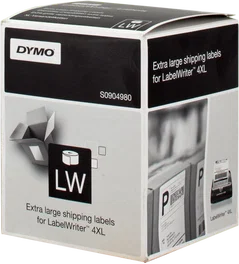 DYMO S0904980 Étiquettes d'envoi XL 104x159mm Blanc