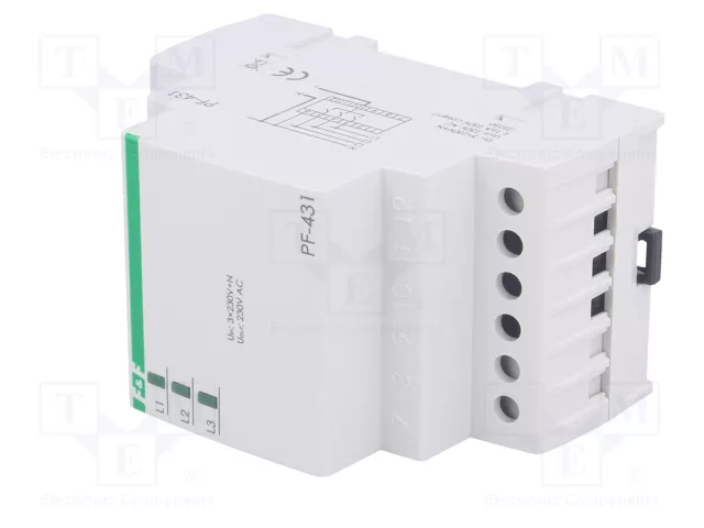F&F Relais de surveillance de tension PF-431, 16A, rail DIN